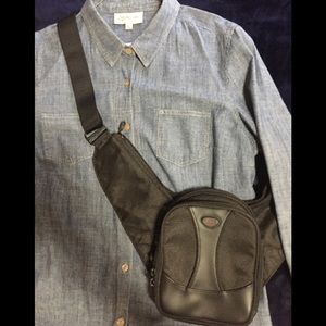 Tumi Crossbody Canvas Carry-all